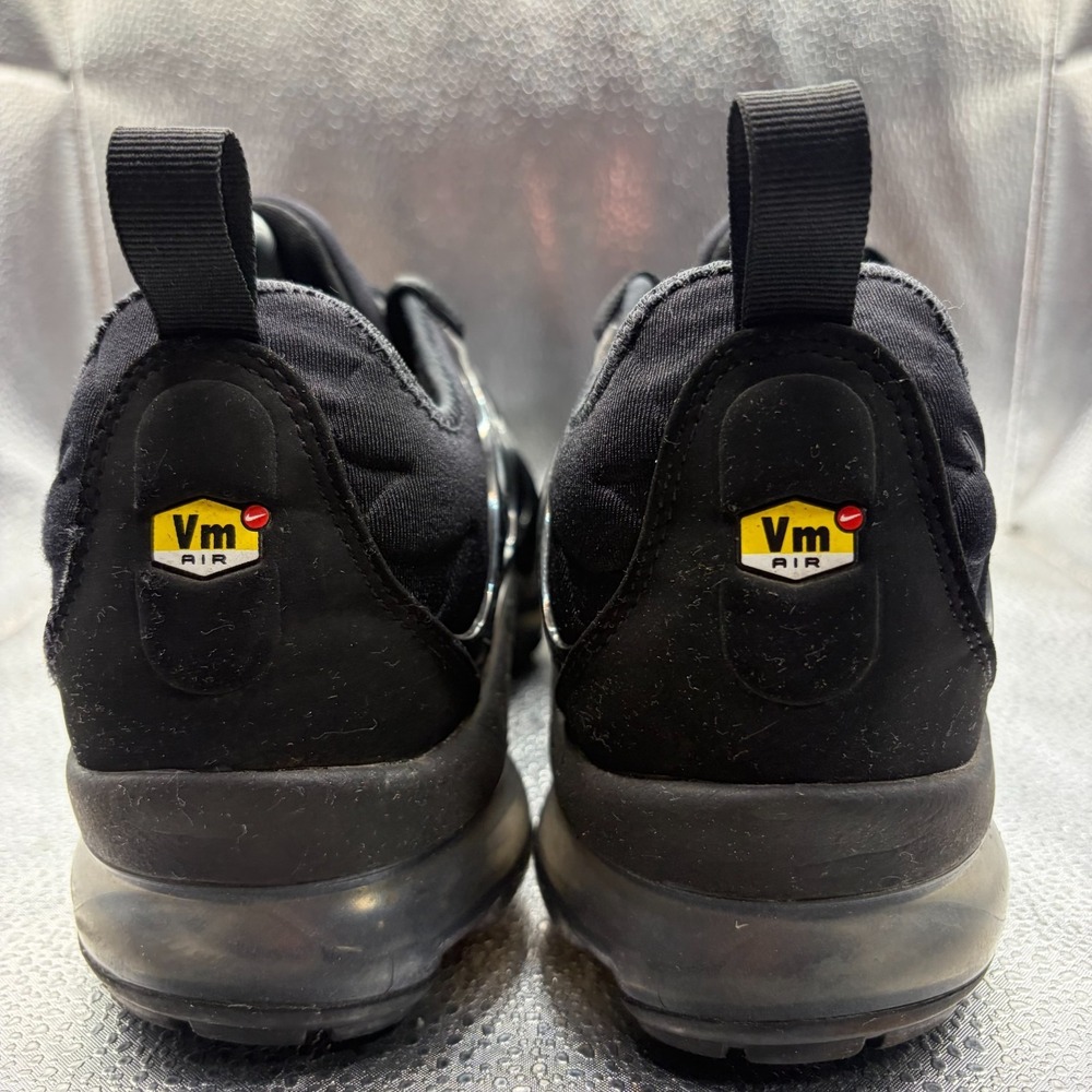 Size 10 Nike Air VaporMax Plus SE Black Womens Lace Up Running Shoes DH1063-001 - Picture 8 of 11